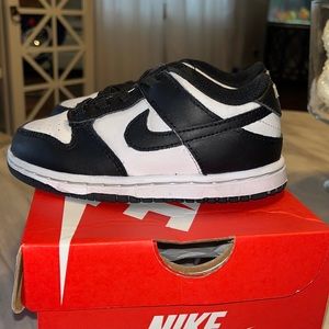 Toddler panda dunks- used